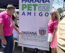 O Paraná Pet Amigo resultou na adoção de 91 animais, consequência dos eventos realizados no Parque Barigui, em Curitiba, e em diversos pontos do Interior do Estado. A ação promovida pela Secretaria de Estado Desenvolvimento Sustentável e do Turismo ocorreu no sábado (05) simultaneamente a outras atividades do Outubro Rosa, com programação integrada pelas Secretarias de Estado da Justiça, Família e Trabalho e da Saúde.