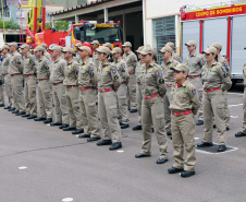Curitiba, 08 de Outubro de 2019. Solenidade em Comemoração ao Aniversário do Corpo de Bombeiros