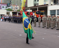 Curitiba, 08 de Outubro de 2019. Solenidade em Comemoração ao Aniversário do Corpo de Bombeiros