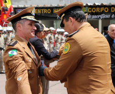 Curitiba, 08 de Outubro de 2019. Solenidade em Comemoração ao Aniversário do Corpo de Bombeiros