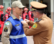 Curitiba, 08 de Outubro de 2019. Solenidade em Comemoração ao Aniversário do Corpo de Bombeiros