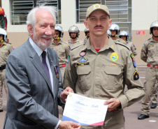 Curitiba, 08 de Outubro de 2019. Solenidade em Comemoração ao Aniversário do Corpo de Bombeiros