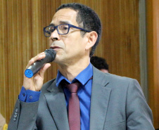 Na foto, Cel Marinho,  Secretário de Segurança Publica.