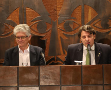 O secretário de Agricultura e Abastecimento Norberto Ortigara, participa da Audiência Pública que trata da incorporação da Emater, CPRA, Codapar e do Iapar, na Assembleia Legislativa.Curitiba, 09-10-19.Foto: Arnaldo Alves / AEN.