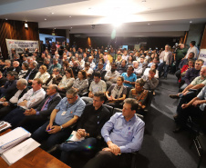 O secretário de Agricultura e Abastecimento Norberto Ortigara, participa da Audiência Pública que trata da incorporação da Emater, CPRA, Codapar e do Iapar, na Assembleia Legislativa.Curitiba, 09-10-19.Foto: Arnaldo Alves / AEN.