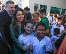 O governador Carlos Massa Ratinho Junior lança nesta quarta-feira (09) o projeto Cinema na Praça, que beneficiará cidades com até dez mil habitantes que não têm cinemas de rua ou em centros comerciais, no Palácio Iguaçu, em Curitiba. 09/10/2019
