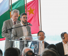 O governador Carlos Massa Ratinho Júnior inaugura nesta quinta-feira (10) , o viaduto da BR-277 e as obras de ampliação do Terminal de Contêineres de Paranaguá (TCP).Paranaguá, 09/10/2019 -  Foto: Geraldo Bubniak/AEN
