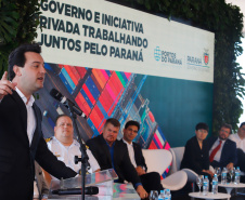 O Paraná passou a ter o maior terminal portuário em movimentação de contêineres do País. Nesta quinta-feira (10) o governador Carlos Massa Ratinho Junior inaugurou as obras de ampliação do Terminal de Contêineres de Paranaguá (TCP), que aumentarão o potencial de operação em 66%, passando das atuais 1,5 milhão TEUs/ano para 2,5 milhões.