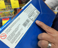 Fiscalização apreende 795 brinquedos irregulares. Foto:Divulgação/IPEM