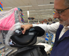 Fiscalização apreende 795 brinquedos irregulares. Foto:Divulgação/IPEM