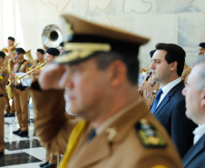 Governador Carlos Massa Ratinho Junior recebe os Ministros da Cultura do BRICS. 
