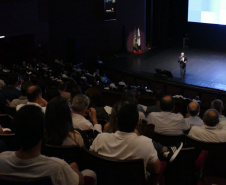 Governo 5.0 – Inovação a Serviço da População, Como Fazer Diferente, Como Pensar Diferente. Na foto, o historiador Leandro Karnall. Foto: Arnaldo ALves/AEN
