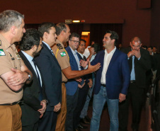 O governador Carlos Massa Ratinho Junior lança nesta quarta-feira (09) evento Governo 5.0 - Inovação a Serviço da População, Como Fazer Diferente,Como Pensar Diferente, no Teatro Guaira em Curitiba.  14/10/2019 - Foto: Geraldo Bubniak/AEN