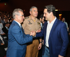 O governador Carlos Massa Ratinho Junior lança nesta quarta-feira (09) evento Governo 5.0 - Inovação a Serviço da População, Como Fazer Diferente,Como Pensar Diferente, no Teatro Guaira em Curitiba.  14/10/2019 - Foto: Geraldo Bubniak/AEN