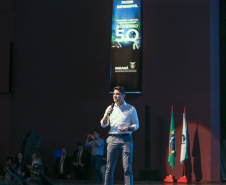 O governador Carlos Massa Ratinho Junior lança nesta quarta-feira (09) evento Governo 5.0 - Inovação a Serviço da População, Como Fazer Diferente,Como Pensar Diferente, no Teatro Guaira em Curitiba.  14/10/2019 - Foto: Geraldo Bubniak/AEN