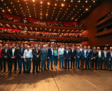 O governador Carlos Massa Ratinho Junior lança nesta quarta-feira (09) evento Governo 5.0 - Inovação a Serviço da População, Como Fazer Diferente,Como Pensar Diferente, no Teatro Guaira em Curitiba.  14/10/2019 - Foto: Geraldo Bubniak/AEN