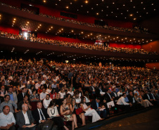O governador Carlos Massa Ratinho Junior lança nesta quarta-feira (09) evento Governo 5.0 - Inovação a Serviço da População, Como Fazer Diferente,Como Pensar Diferente, no Teatro Guaira em Curitiba.  14/10/2019 - Foto: Geraldo Bubniak/AEN