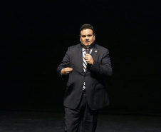 Governo 5.0 – Inovação a Serviço da População, Como Fazer Diferente, Como Pensar Diferente. Na foto, controlador-geral do Estado, Raul Siqueira. Foto: Arnaldo ALves/AEN