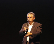Governo 5.0 – Inovação a Serviço da População, Como Fazer Diferente, Como Pensar Diferente. Na foto, o professor Neri dos Santos. Foto: Arnaldo ALves/AEN