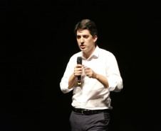 Governo 5.0 – Inovação a Serviço da População, Como Fazer Diferente, Como Pensar Diferente. Na foto, secretário do Planejamento, Valdemar Bernardo Jorge. Foto: Arnaldo ALves/AEN