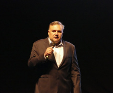 Governo 5.0 – Inovação a Serviço da População, Como Fazer Diferente, Como Pensar Diferente. Na foto, o secretário da Justiça, Família e Trabalho, Ney Leprevost. Foto: Arnaldo Alves/AEN