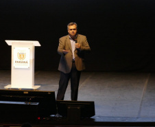 Governo 5.0 – Inovação a Serviço da População, Como Fazer Diferente, Como Pensar Diferente. Na foto, o secretário da Saúde, Beto Preto. Foto: Arnaldo Alves/AEN