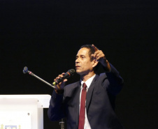 Governo 5.0 – Inovação a Serviço da População, Como Fazer Diferente, Como Pensar Diferente. Na foto, o secretário da Segurança Pública, cel. Marinho. Foto: Arnaldo Alves/AEN