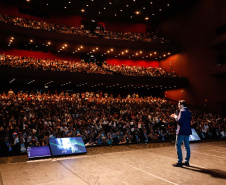 Governador Carlos Massa Ratinho Junior participa do evento Governo 5.0 – Inovação a Serviço da População, Como Fazer Diferente, Como Pensar Diferente.