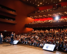 Governo 5.0 – Inovação a Serviço da População, Como Fazer Diferente, Como Pensar Diferente. Na foto, o secretário de Infraestrutura, Sandro Alex.