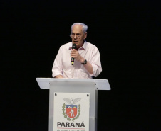Governo 5.0 – Inovação a Serviço da População, Como Fazer Diferente, Como Pensar Diferente. Na foto, o secretário da Administração e Previdência, Reinhold Stephanes. Foto: Arnaldo Alves/AEN