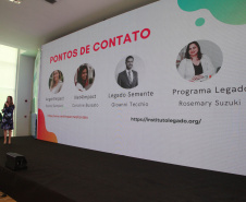 O Governo do Estado abriu espaço para novos empreendedores mostrarem seus negócios na Semana Paraná Inovador. Nesta quarta-feira (16), a rodada de apresentações Impacta Paraná - Inovação Social em Movimento levou para o Palácio Iguaçu pessoas que encontraram soluções que ajudam as pessoas nas áreas de saúde, meio ambiente e acessibilidade.Foto: Ari Dias/AEN