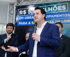 Londrina, na região Norte, vai fortalecer ainda mais o atendimento na área de saúde com o apoio do Governo do Estado. Nesta quarta-feira (16), o governador Carlos Massa Ratinho Junior entregou a última etapa das obras de modernização física da Santa Casa de Londrina.