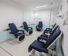 O governador Carlos Massa Ratinho Júnior inaugura nesta quarta-feira (16),   a reforma do pronto-socorro do Hospital São Vicente de Paulo, de Guarapuava (região central). Guarapuava, 16/10/2019 -  Foto: Geraldo Bubniak/AEN