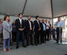 O governador Carlos Massa Ratinho Júnior inaugura nesta quarta-feira (16),   a reforma do pronto-socorro do Hospital São Vicente de Paulo, de Guarapuava (região central). Guarapuava, 16/10/2019 -  Foto: Geraldo Bubniak/AEN