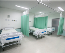 O governador Carlos Massa Ratinho Júnior inaugura nesta quarta-feira (16),   a reforma do pronto-socorro do Hospital São Vicente de Paulo, de Guarapuava (região central). Guarapuava, 16/10/2019 -  Foto: Geraldo Bubniak/AEN