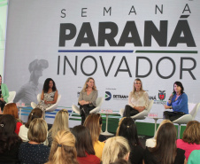 Uma tarde inteira para mostrar o papel da mulher no empreendedorismo, na inovação e na liderança, e o equilíbrio entre carreira e maternidade