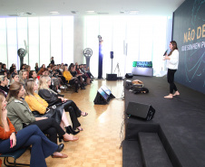 Uma tarde inteira para mostrar o papel da mulher no empreendedorismo, na inovação e na liderança, e o equilíbrio entre carreira e maternidade