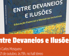 Biblioteca recebe lançamento de livro sobre educação inclusiva