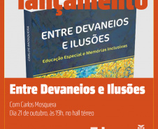 Biblioteca recebe lançamento de livro sobre educação inclusiva