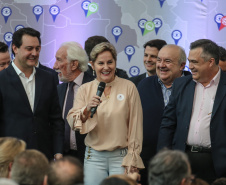 O governador Carlos Massa Ratinho Junior anuncia nesta segunda-feira (21) a liberação de R$ 50 milhões para ações da área da saúde.   Curitiba, 21/10/2019 - Foto: Geraldo Bubniak/AEN