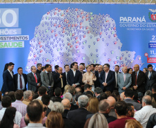 O governador Carlos Massa Ratinho Junior anuncia nesta segunda-feira (21) a liberação de R$ 50 milhões para ações da área da saúde.   Curitiba, 21/10/2019 - Foto: Geraldo Bubniak/AEN