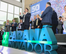 O governador Carlos Massa Ratinho Junior anuncia nesta segunda-feira (21) a liberação de R$ 50 milhões para ações da área da saúde.   Curitiba, 21/10/2019 - Foto: Geraldo Bubniak/AEN