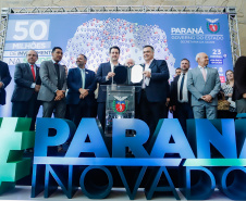 O governador Carlos Massa Ratinho Junior anuncia nesta segunda-feira (21) a liberação de R$ 50 milhões para ações da área da saúde. Curitiba, 21/10/2019 