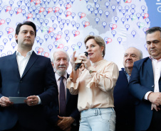 O governador Carlos Massa Ratinho Junior anuncia nesta segunda-feira (21) a liberação de R$ 50 milhões para ações da área da saúde. Curitiba, 21/10/2019 