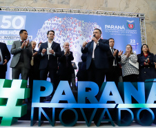 O governador Carlos Massa Ratinho Junior anuncia nesta segunda-feira (21) a liberação de R$ 50 milhões para ações da área da saúde. Curitiba, 21/10/2019 