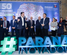O governador Carlos Massa Ratinho Junior anuncia nesta segunda-feira (21) a liberação de R$ 50 milhões para ações da área da saúde. Curitiba, 21/10/2019 