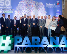 O governador Carlos Massa Ratinho Junior anuncia nesta segunda-feira (21) a liberação de R$ 50 milhões para ações da área da saúde. Curitiba, 21/10/2019 