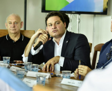 A empresa pública Portos do Paraná vai aproveitar a participação na Feira Paraná, em Ponta Grossa, para impulsionar novos negócios. A cidade dos Campos Gerais é a segunda principal origem de cargas que embarcam em Paranaguá para o Mundo e onde o setor produtivo, paranaense e de outros estados, está reunido até domingo (27). Foto: Claudio Neves/Portos do Paraná
