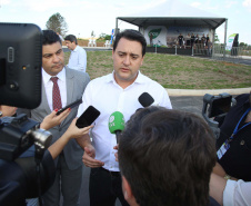 Governador Carlos Massa Ratinho Junior participa  em Ponta Grossa da inauguração do Parque Tecnológico. Ponta Grossa,23/10/2019 Foto:Jaelson Lucas / AEN