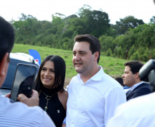 Governador Carlos Massa Ratinho Junior participa  em Ponta Grossa da inauguração do Parque Tecnológico. Ponta Grossa,23/10/2019 Foto:Jaelson Lucas / AEN
